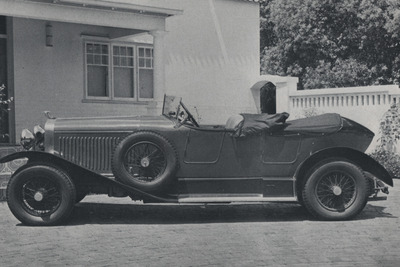 Hispano Suiza with replica tourer body